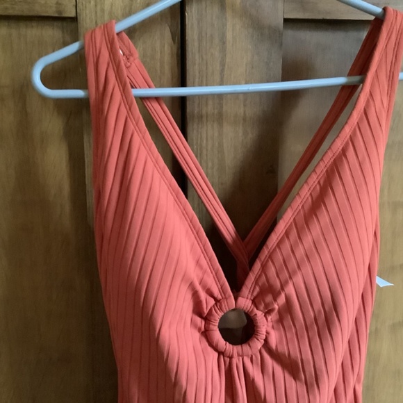 Kona Sol one piece swim suit XL burnt orange MUST BUNDLE - Picture 3 of 5